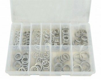 Assorted Aluminium Washers (260) 